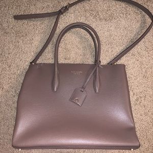Kate Spade Satchel; Neutral Purplish Hue
